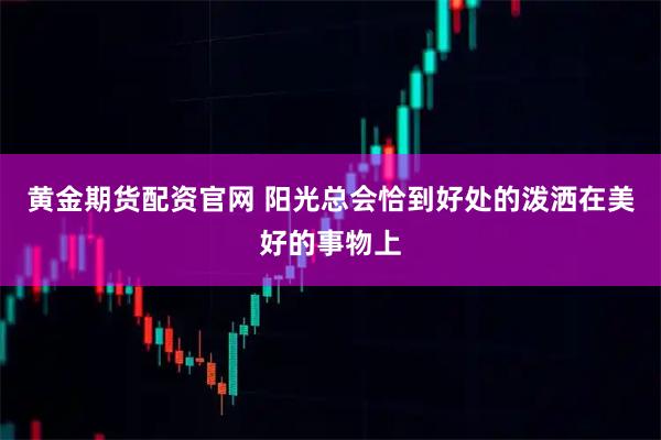 黄金期货配资官网 阳光总会恰到好处的泼洒在美好的事物上